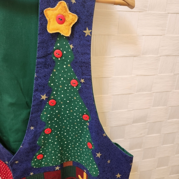 Vintage Dream Spinner Christmas Vest OS - Picture 5 of 7